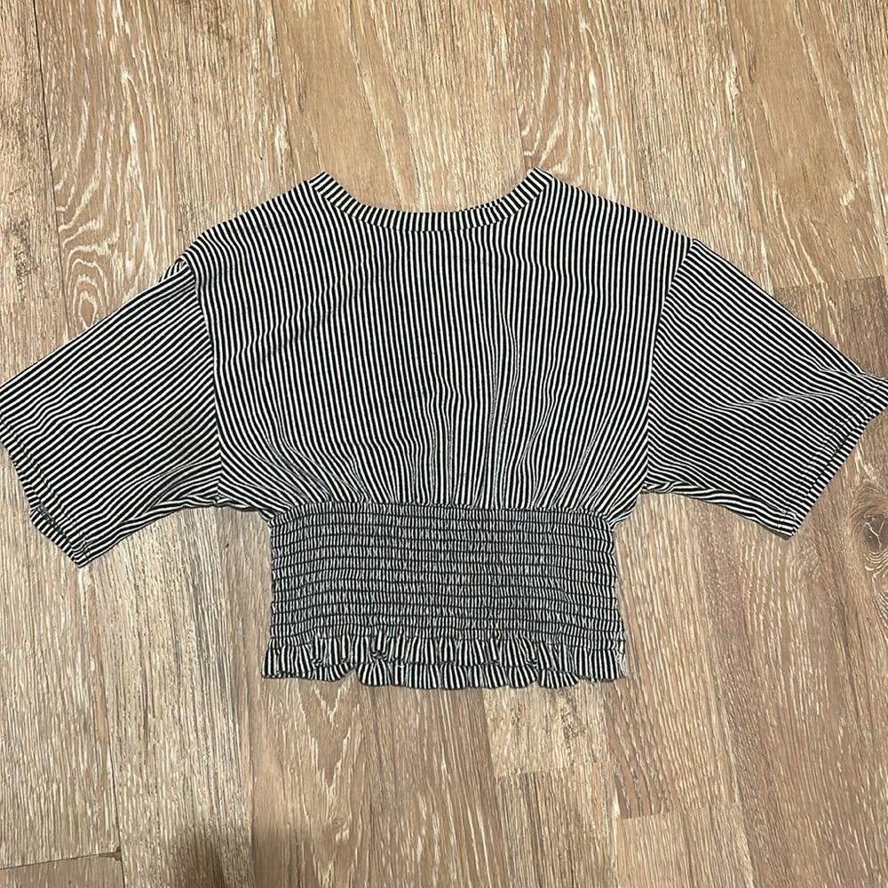 stripped tee